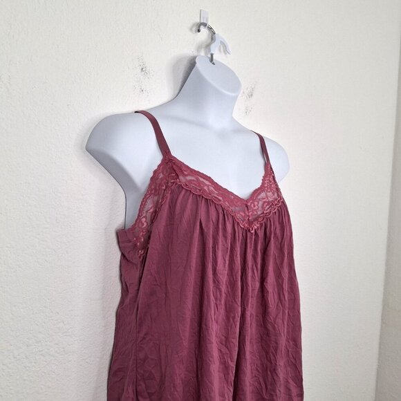 Torrid Lace Crinkle Cami Tank Top Sz 2 Strappy Coquette Fairy Boho Vintage Y2K - Picture 7 of 13
